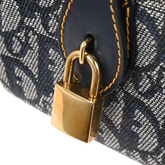 Christian Dior Navy Double Saddle Trotter Handbag MA-0080 135042 - Picture 5 of 10